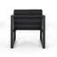 Chaise de patio avec coussins Garley