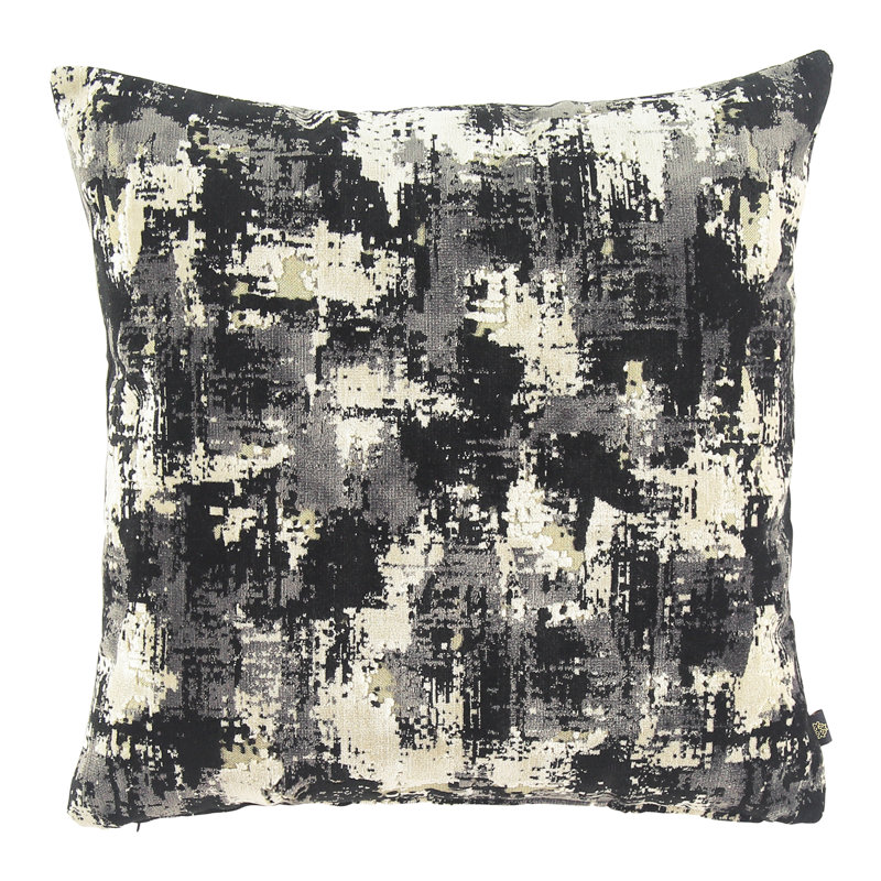 Housse de coussin Compass, Noir