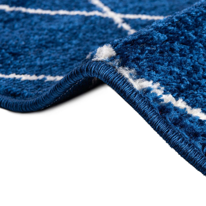Tellaro Abstract Indoor Rug, Round 8'