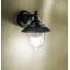 Matte Black 24.7cm H Outdoor Sconce