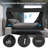 Pop-Up Full-Size Pongee Bed Canopy with Dual LED Lighting Packs
