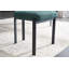 Ensemble de 2 chaises de salle à manger modernes, chaises de cuisine rembourrées avec pieds en métal-837009479