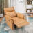 31.9" Wide Contemporary Soft Upholstered Swivel and Rocker Manual Recliner-1180237266