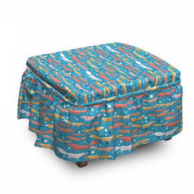 Ottoman Slipcover