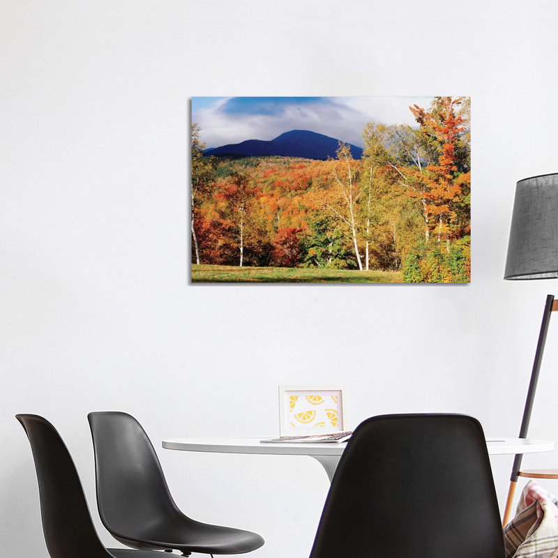 Autumn Landscape, White Mountain National Forest, New Hampshire, USA - Wrapped Canvas Print