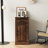 Dining Cabinet With Buffet - Add A Touch Of Class To Your Brown Walnut Color Room For And Display