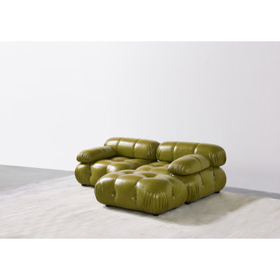 Howliet Faux Leather L-Shaped Sectional Reversible