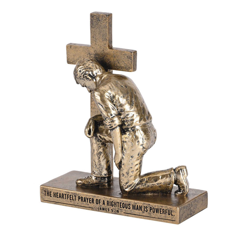 Called To Pray Cross Praying Man 8H