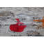 Tapis oriental vieilli 5 pi x 8 pi résistant aux taches