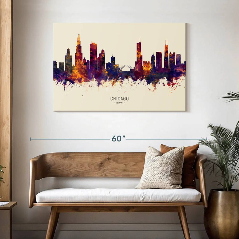 Ravi, Chicago, Illinois, horizon IV, H 30 po x l 45 po