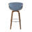 Archaimbaud Swivel Upholstered Counter Stool-23039385-23039386
