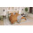 Minos 42” Upholstered Platform Bed Frame with Headboard, Lift Storage, Hydraulic Design-674403280-674403281