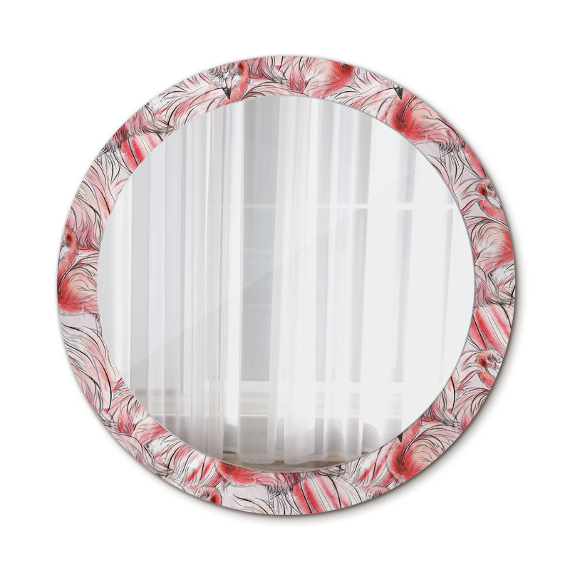Huldar Glass Flat Wall Mirror