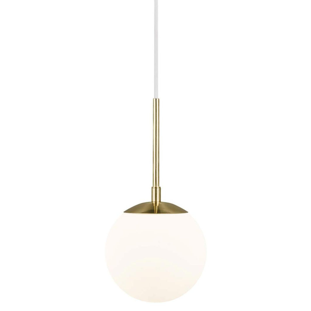 Grant 1 - Light Brass Sphere Pendant