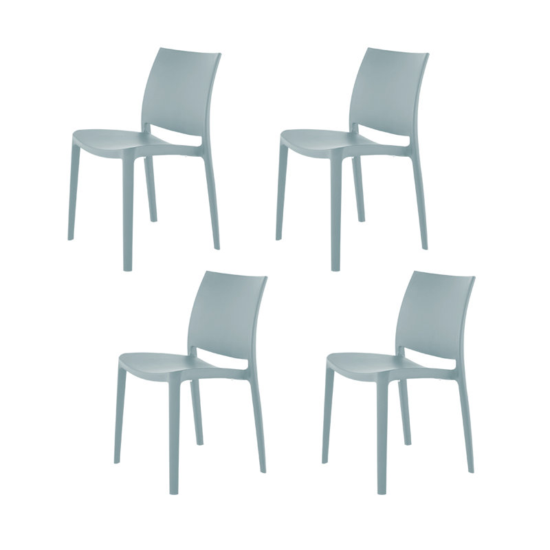 Chaise de salle à manger empilable Sensilla, Sauge