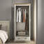 Sufy Octave 2 Door 1 Drawer Wardrobe-7977382