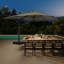 Naithan Lighted Cantilever Umbrella Included Base with Wheels-658927530-624467509