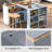 Solid Wood Top Kitchen Island-896501249