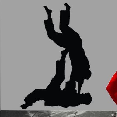 Martial Arts Non-Wall Damaging Wall Decal