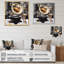 Gold Phonograph Reflections I - Music Canvas Prints-1261229806-1261229807