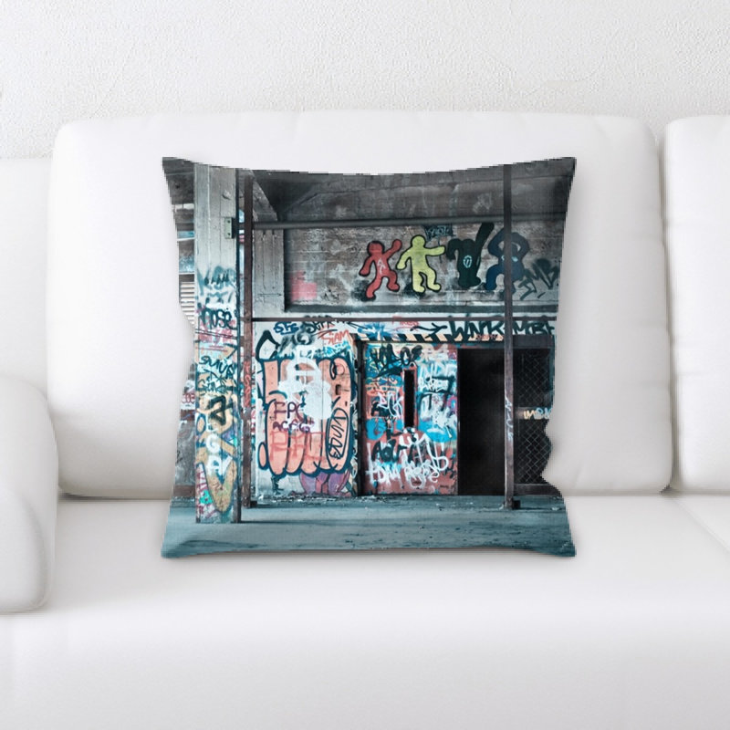 Microsuede Reversible Throw Pillow