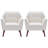 Kristiona 30.3'' Wide Tufted Linen Upholstered Armchair-972069761