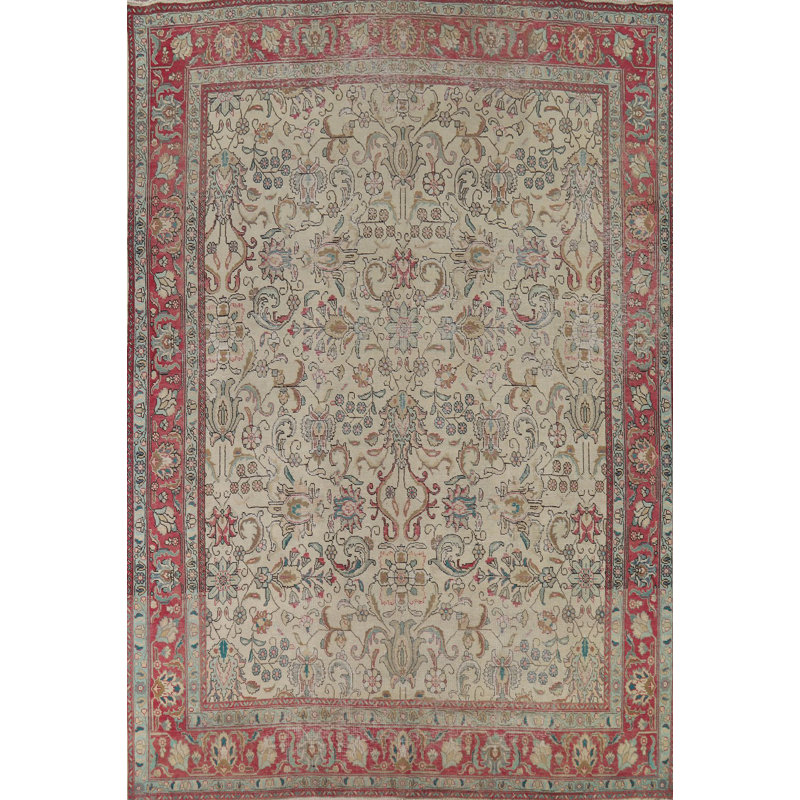 Tapis traditionnel vieilli 9 x 12