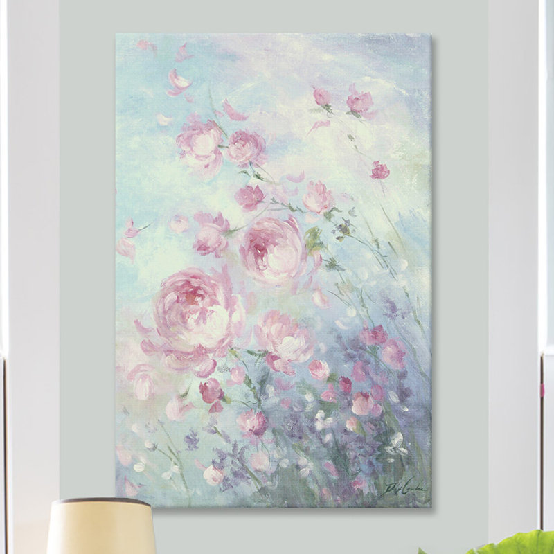 " Dancing Petals " by Debi Coules, Canvas, 18" H x 12" W x 1.5" D