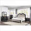 Table de chevet 3 tiroirs Black Antique-1332071048