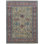 Wool Oriental Area Rug in Gold/Rust