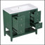 Ensemble de meuble-lavabo simple 36,00 avec comptoir Santasha-1514313145
