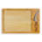 Icon Glass Top Cutting Serving Board & Knife Set Enyeart