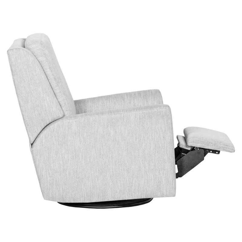 Hickory 31" Wide Standard Recliner, Manual, Swivel Glider, 9104 Chalk
