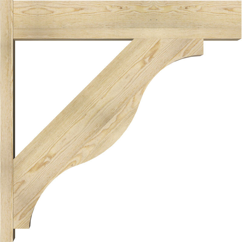 Jeu de blocs Funston, P 38 po x H 38 po, 8" W Douglas Fir (Rough Sawn)