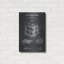 «Barbecue Blueprint Vernis Chalkboard», art mural en métal-2095681177