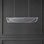 Luminaire suspendu linéaire en acrylique Parkhill