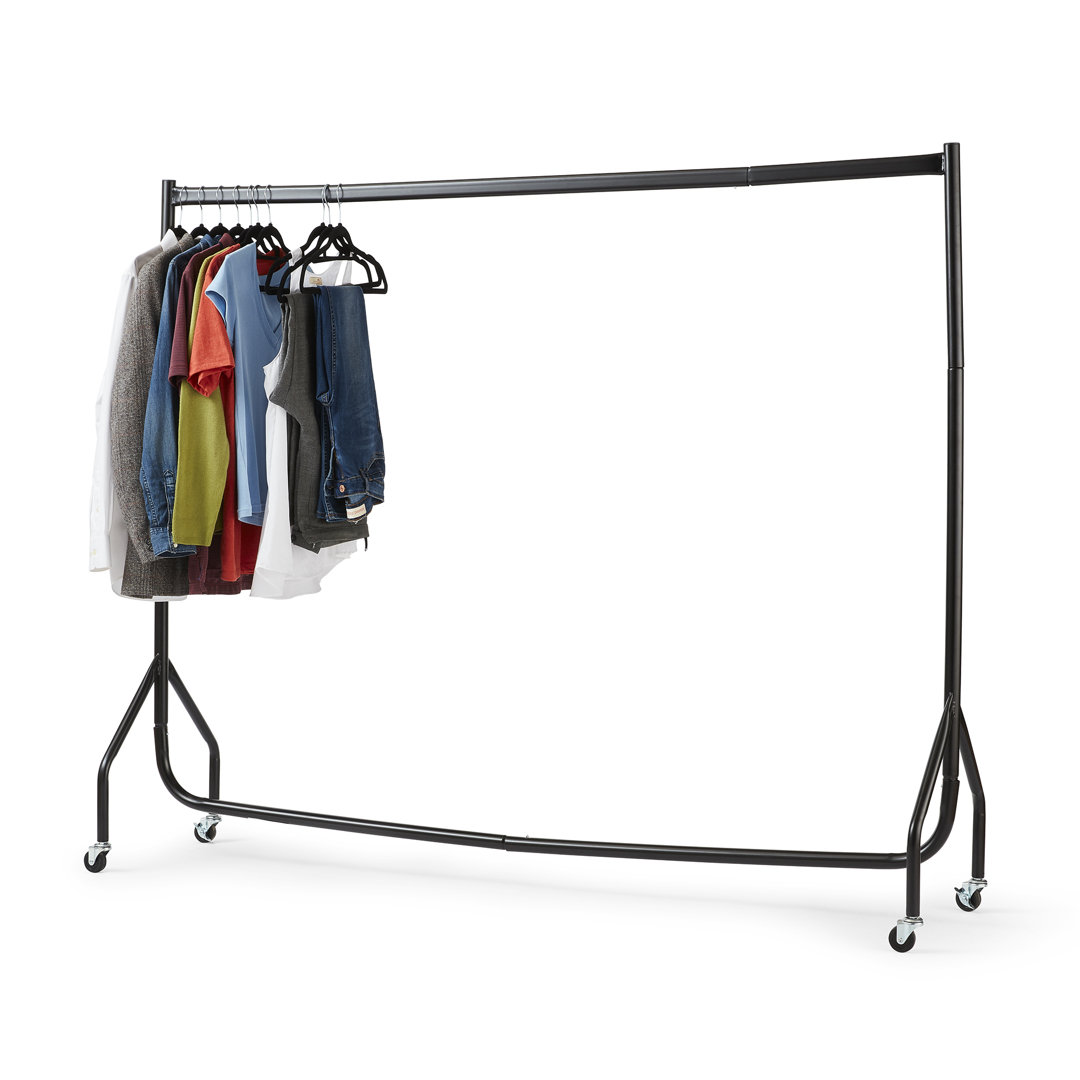 Heavy Duty Clothes Rail Home Garment Hanging Storage Stand Rack