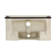 Claire Ceramic Rectangular Wall Mount Bathroom Sink with Overflow