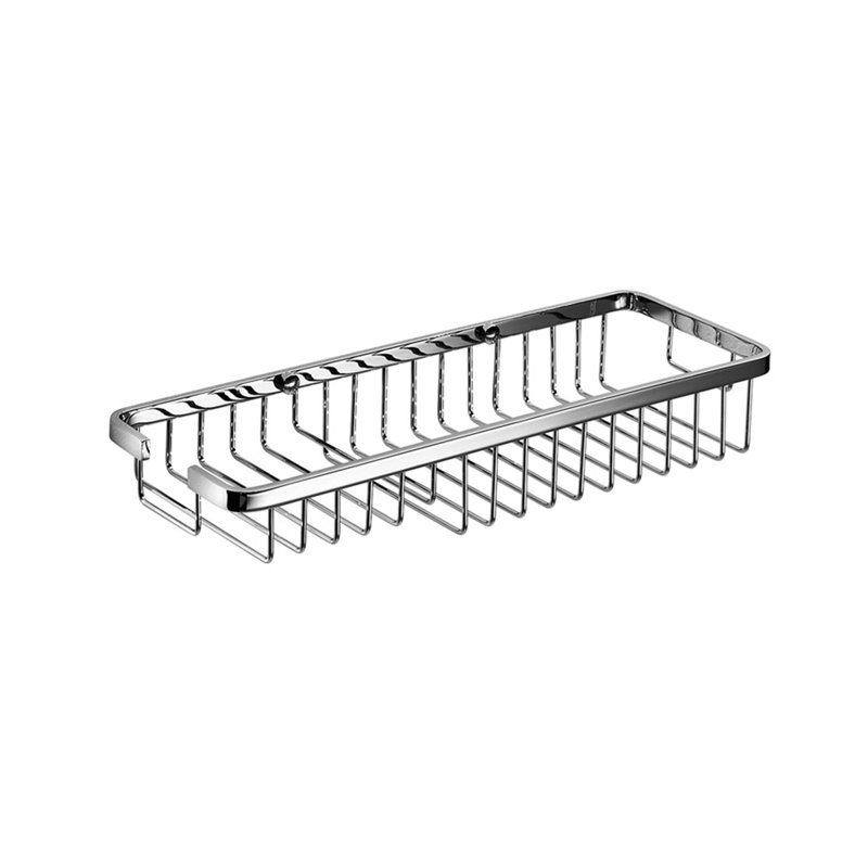 Filo Drill & Screw Mount Shower Basket, 2.2" H x 11.4" W x 5.5" D