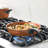 Farberware Glide Copper Ceramic Nonstick Cookware / Pots And Pans Set With Tools, 12 Piece, Black-81920987