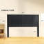 Wall Mounted Wood Headboard Panel with 3D Groove Design Queen Size-917064323-917064321