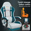 Brayden Studio Fabric Gaming Chair with Headrest-1169783383