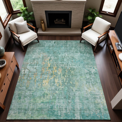 Tapis moderne de qualité supérieure lavable à la machine AMF1237 Kelton