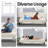 Armaquis Twin 66'' Faux Leather Convertible Sofa-1806124478