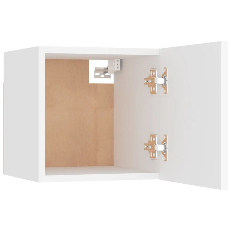 Koppe TV Stand, 100cm W x 30cm D x 30cm H, White