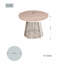 Table de salle à manger d'extérieur