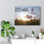 Risen Indeed Luke 24:34 - Wrapped Canvas Print-1853087648