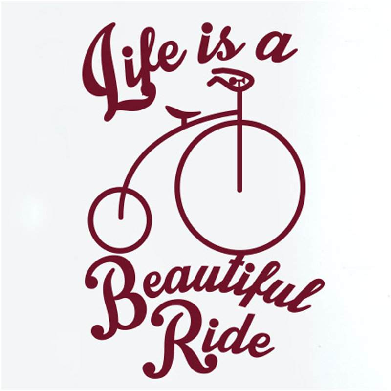 Wall Decal, Medium, Burgundy