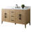 Chambery 60" Single Sink Bathroom Vanity with Engineered Marble Top-94811339-94811340
