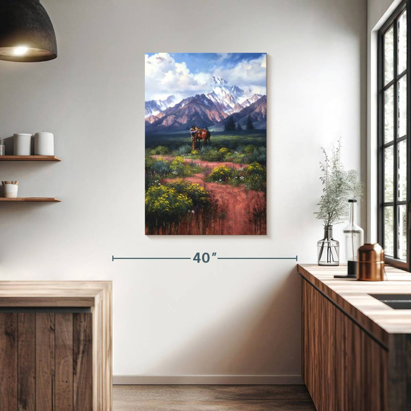 Lelar Lovely Flowers For Mama, 39" H x 26" W